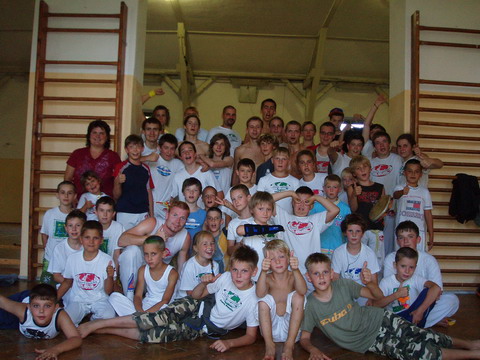 Letní soustředění Capoeiry 2009